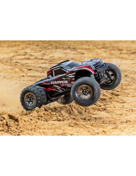 Stampede 4X4 VXL: 1/10 scale 4X4 monster truck RED
