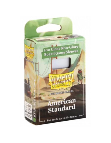 Dragon Shield Board game Sleeves American Standard 57x89