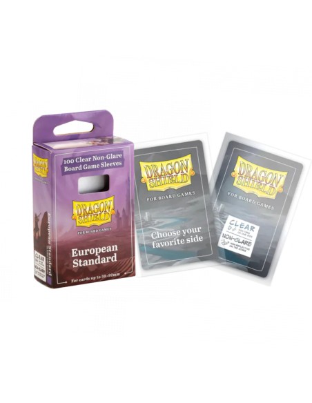 Dragon Shield Board game Sleeves European Standard 59x92