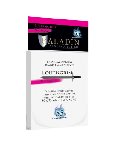 Paladin Sleeves - Lohengrin Premium Medium 50x75mm