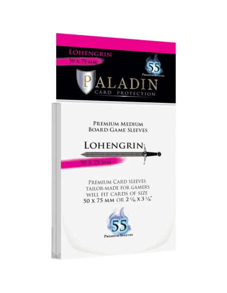 Paladin Sleeves - Lohengrin Premium Medium 50x75mm