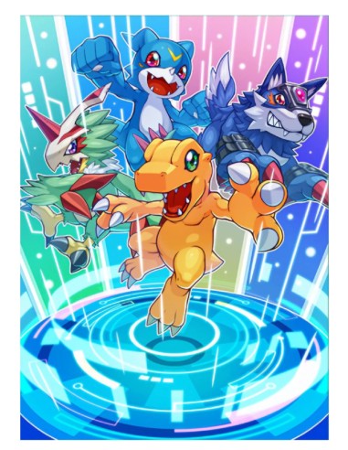 Digimon Card Game Official Sleeves Signs of Digivolution