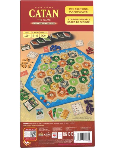 CATAN 6th Edition 5-6 Player Exp
