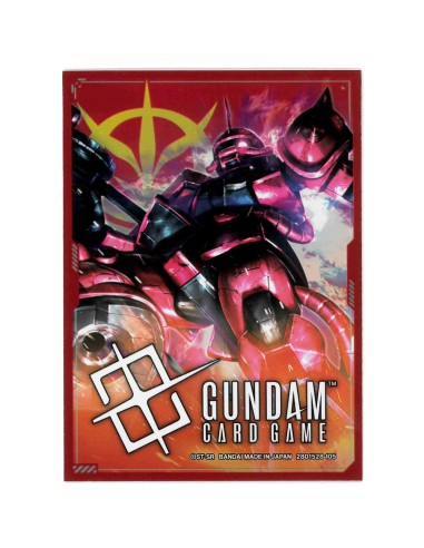 Gundam Card Game Card Sleeves Chars Zaku/Zeon