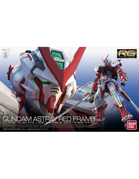 GUMDAM - 1/144 RG 19 Gundam Astray Red Frame MBF-P02
