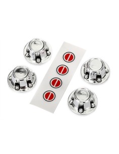 Chrome Wheel Center Caps (4)