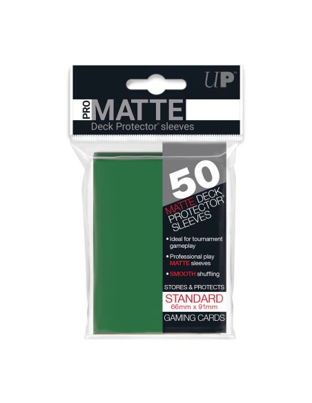 Ultra Pro Pro-Matte Standard Non Glare GREEN (50)