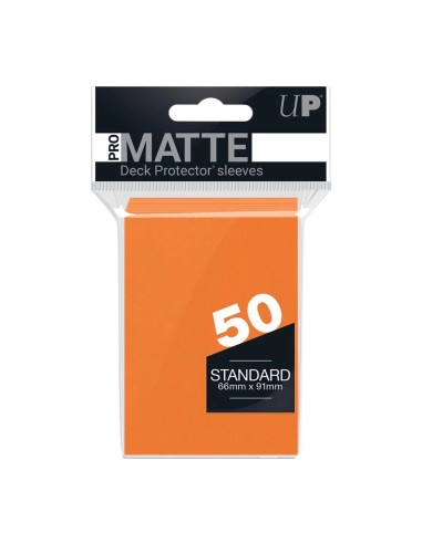 Ultra Pro Pro-Matte Standard Non Glare ORANGE (50)