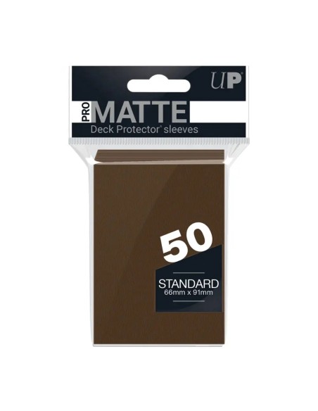 Ultra Pro Pro-Matte Standard Non Glare Brown (50)