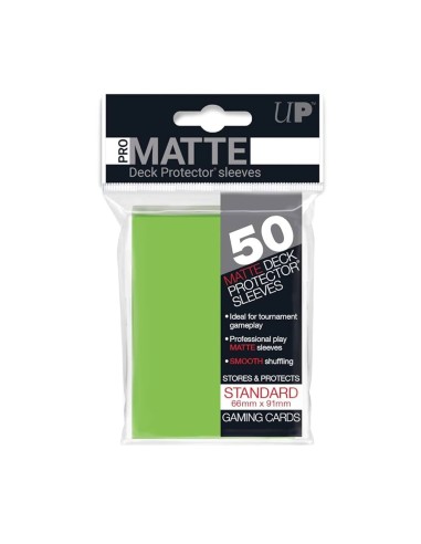 Ultra Pro Pro-Matte Standard Non Glare Lime Green (50)