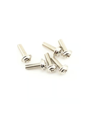 Washer-Head Machine Screws 3x10 mm (6)