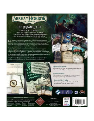 Arkham Horror LCG: The Drowned City Campaign Expansion