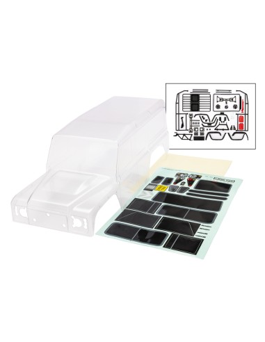 TRX-4 Land Rover Defender Clipless Clear Body
