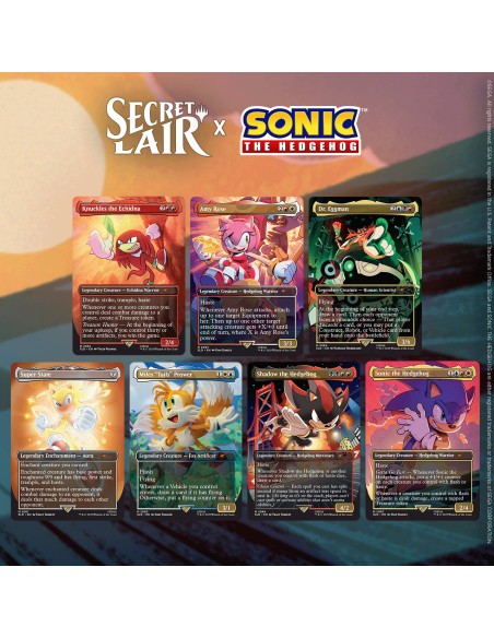MTG Secret Lair x Sonic: Friends & Foes WPN Exclusive