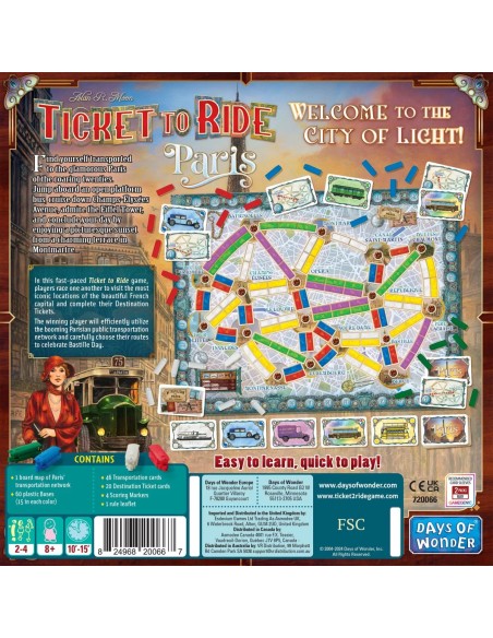 Ticket to Ride: Paris