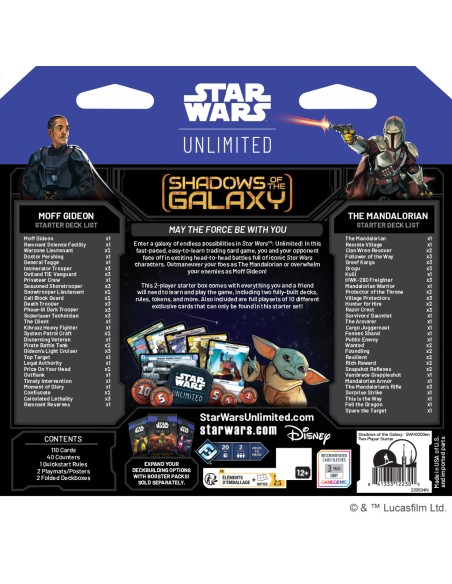 Star Wars: Unlimited Shadows of the Galaxy Two Player Start