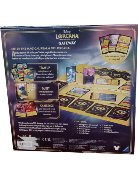 Disney Lorcana Gateway-Caixa Danificada