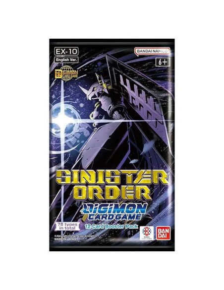 Digimon Card Game Sinister Order EX10 Extra Booster