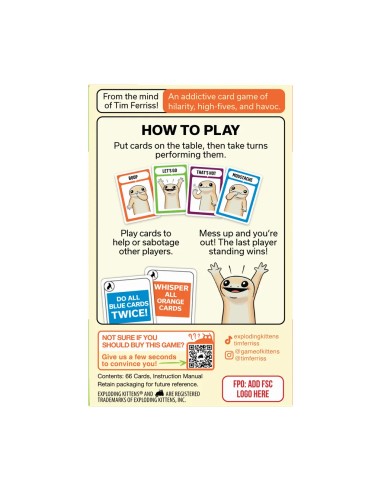 Coyote (Large Edition): Exploding Kittens