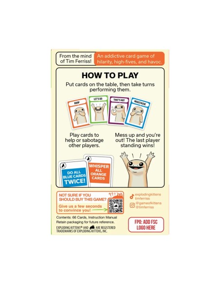 Coyote (Large Edition): Exploding Kittens