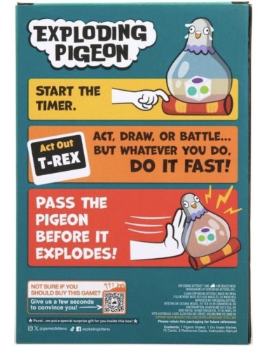 Exploding Pigeon: Exploding Kittens