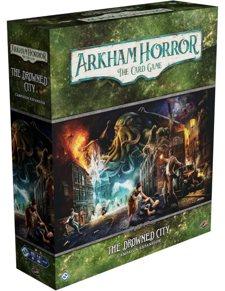 Arkham Horror LCG: The Drowned City Campaign Expansion