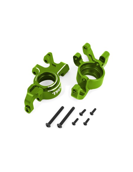 X-Series Green Aluminum Steering Blocks (L&R)