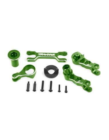X-Maxx Green Aluminum Steering Bellcranks