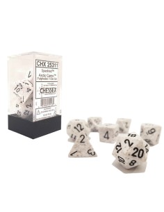 Chessex Speckled Arctic Camo Polyhedral 7-Die Set 2