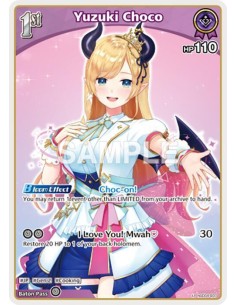 HOL Oficial Card Game Starter Deck Purple Yuzuki Choco 2