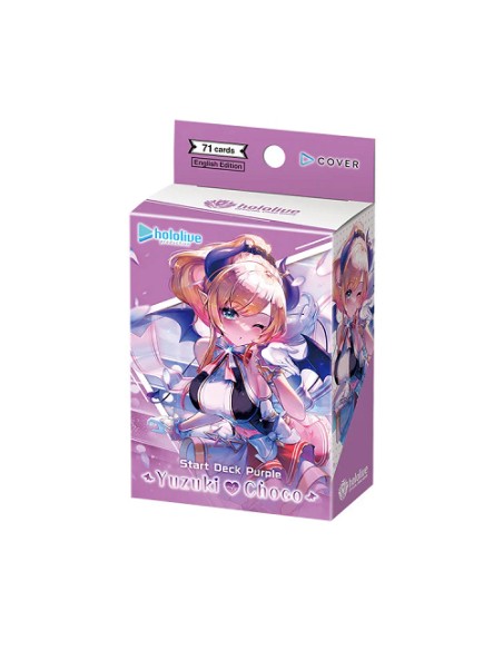 HOL Oficial Card Game Starter Deck Purple Yuzuki Choco