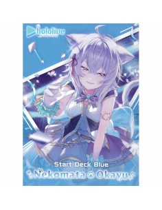  HOL Oficial Card Game Starter Deck Blue Nekomata Okayu