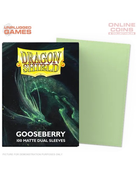 Dragon Shield Sleeves DUAL MATTE (100) Gooseberry