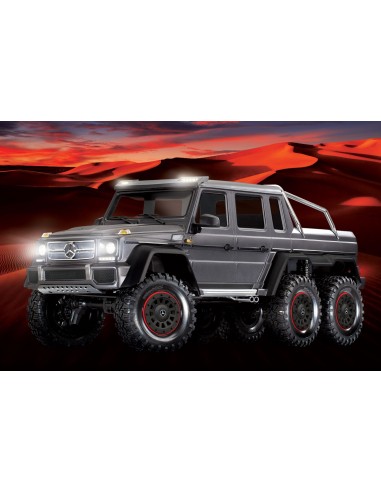 TRX6 Scale Mercedes-Benz G63 AMG SILVER CLIPLESS
