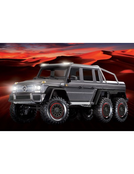 TRX6 Scale Mercedes-Benz G63 AMG SILVER CLIPLESS