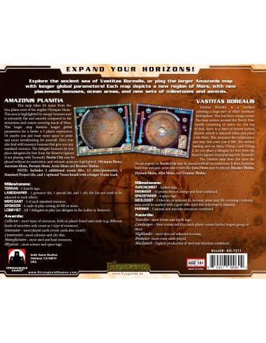 Terraforming Mars Amazonis & Vastitas
