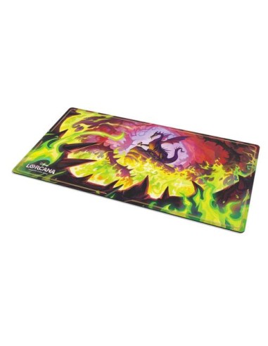 Disney Lorcana Winterspell Playmat Dragon Fire S11