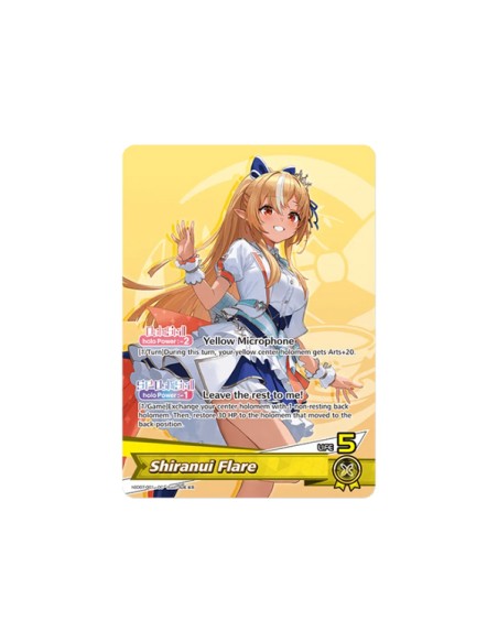 Hololive-Card Game Start Deck Yellow Shiranui Flare