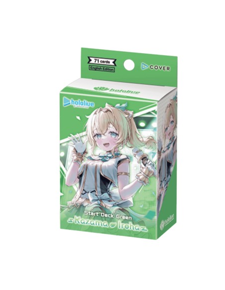 Hololive-Card Game Start Deck Green Kazama Iroha