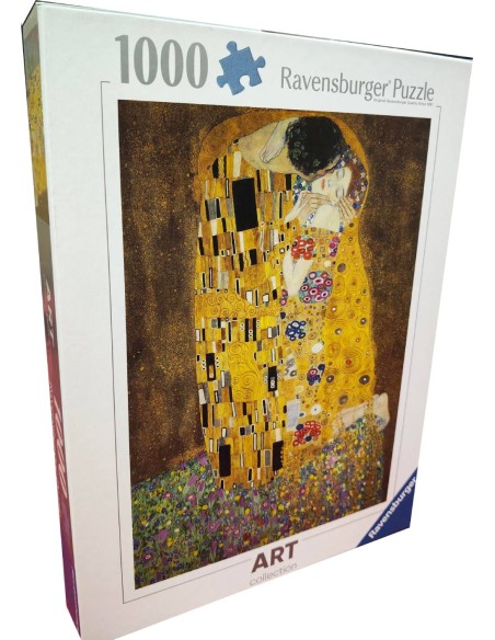 Ravensburger Puzzle - Klimt: El Beso 1000pc-DANIFICADA
