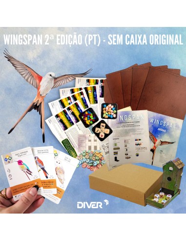 Wingspan 2º Edição (PT) - Sem Caixa Original