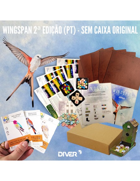 Wingspan 2º Edição (PT) - Sem Caixa Original
