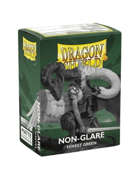 Dragon Shield MATTE NON GLARE - Green (100)