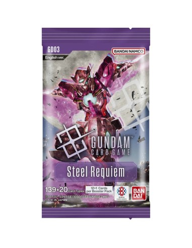 Gundam Card Game Steel Requiem GD03 Booster