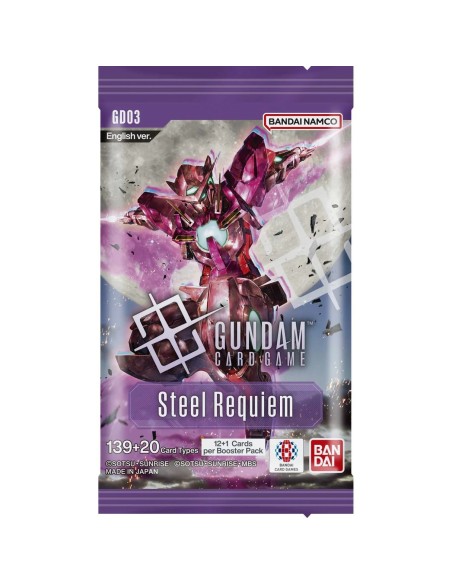 Gundam Card Game Steel Requiem GD03 Booster