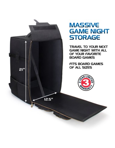 ENHANCE - Collapsible Board Game Tower Backpack