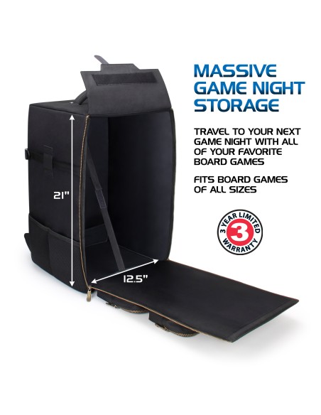 ENHANCE - Collapsible Board Game Tower Backpack