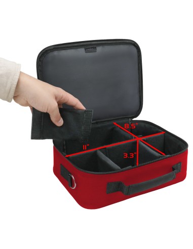 ENHANCE - Designer Edition Compact TCG Bag: Red