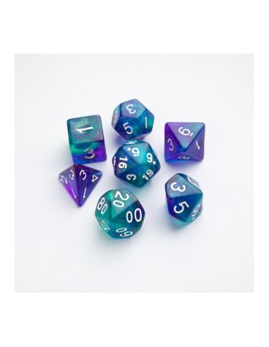 Gamegenic Galaxy Series Neptune 7-Die Set