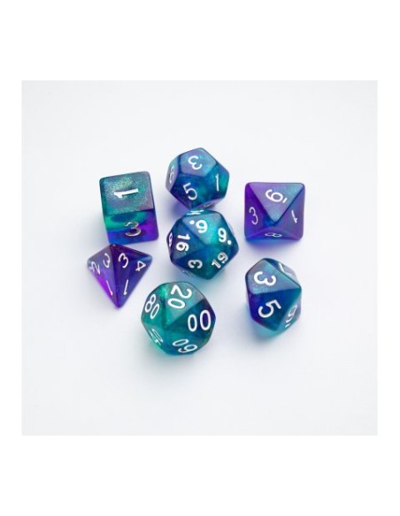 Gamegenic Galaxy Series Neptune 7-Die Set